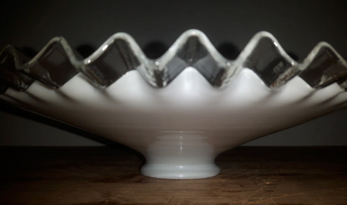 Antik lampenschirm glas - antik,