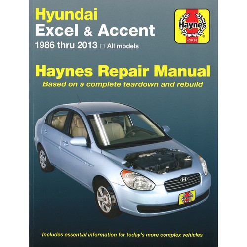 Hyundai excel accent - hyundai, 1986-2013