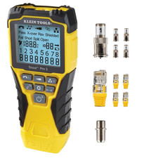 KLEIN TOOLS VDV501-851 Kabeltester-Set mit Scout Pro 3 für Ethernet / Daten,