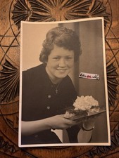 ❤️Schönes Portrait Foto ~40-60er Frau Dame Mädel Hübsch Lächeln Mode BDM SW 9x13