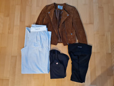 Damen Mädchen Bekleidungspaket 4 Teile Gr. XS 34/36 Lederjacke versch. Marken