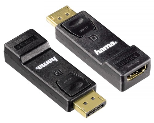 Hama displayport stecker - 2x, displayport-stecker
