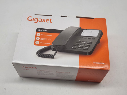 Gigaset desk 400 schwarz - gigaset,