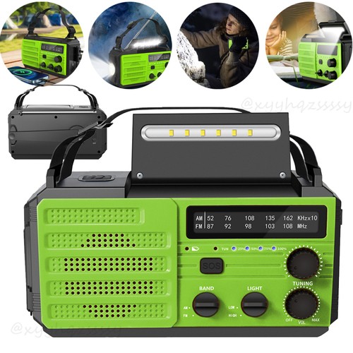 Kurbelradio 8000mah solar - 8000mah,