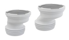 WC Anschluss exzentrisch Rohr