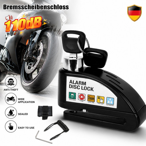 Motorradschloss alarm - motorradschloss,