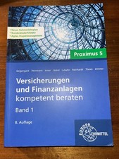 Versicherungen und Finanzanlagen Band 1 - Proximus 5