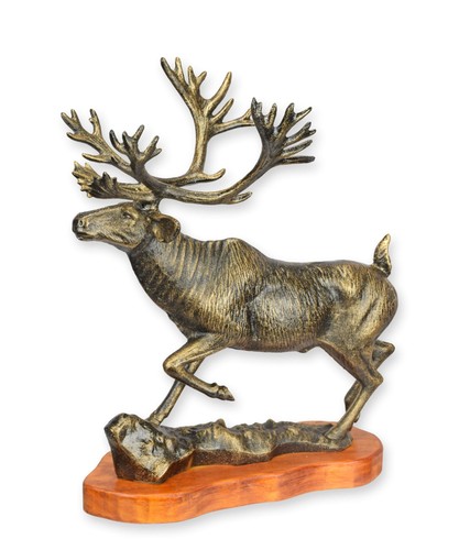 Elchfigur aus gusseisen auf - aus,