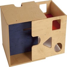 Babycube natürlich lackierte