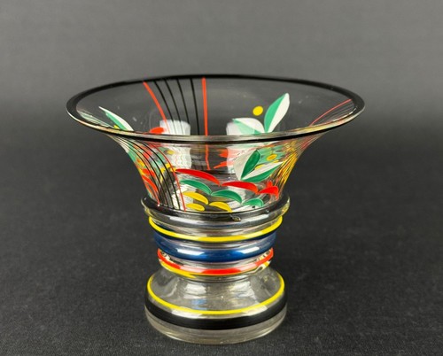 Art deco glasvase - glasvase, –