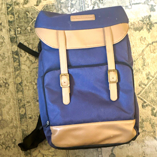 Kamerarucksack blau beige - kamerarucksack, blau/beige
