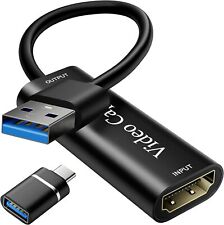 Video Capture Card 4K HDMI auf USB Capture Card, Full HD 1080P USB Capture 