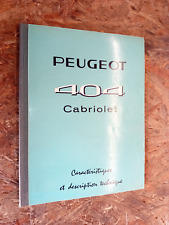 Peugeot 404 Cabrolet
