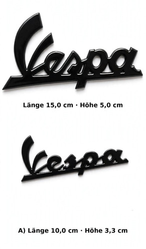 Vespa schriftzug emblem - schriftzug,