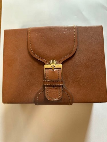 Rolex uhrenbox gehäuse braun - rolex,