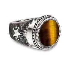 cai men Ring 925 Sterling