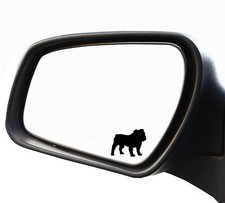 2x Sticker Mirror English