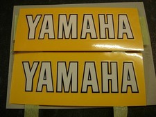 YAMAHA RD350LC RD250LC '80-82   SCHRIFTZUG   TANK  EMBLEM   YAMAHA AUFKLEBER