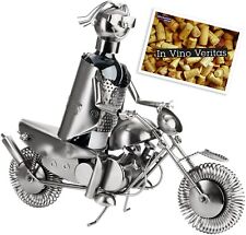 Weinflaschenhalter Motorrad