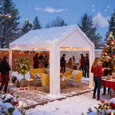 Zeltgarage Garagenzelt Carport Lagerzelt Weihnachten Party Pavillon 3*3m