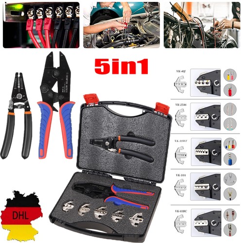 5in1 crimpzange set presszange - 5in1,