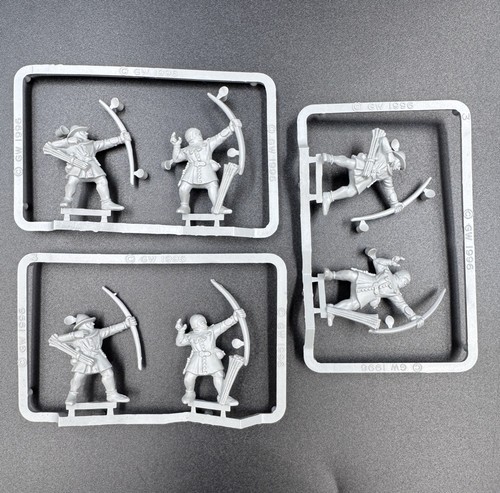 Bretonnian bowmen monopose - bowmen,