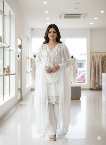 Bollywood stil weiß schwer - stil,