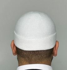Orlol Herren Schädelkappe Islamisches Gebet Mütze Topi Kufi Kopf Kleidung Preis für 1 Stck.