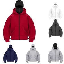 Kapuzenpullover Herren balaclava hoodie motorrad jacke Hoodie  Mask Pullover