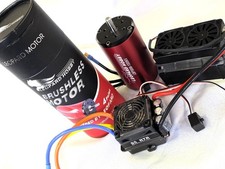 1:5 COMBO Brushless Motor (1000KV+Regler+Lüfter+OVP) HPI BAJA 5B + LOSI
