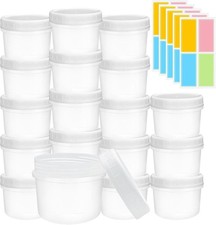 20x Joghurtbecher mit Deckel