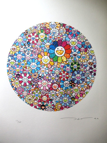 Takashi murakami lithographie - murakami:,