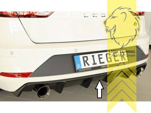Rieger heckansatz heckspoiler - heckansatz,