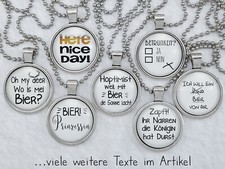 Spruchkette by Perletta 8 Texte Bier Bierzelt Oktoberfest Kirchweih Braumeister