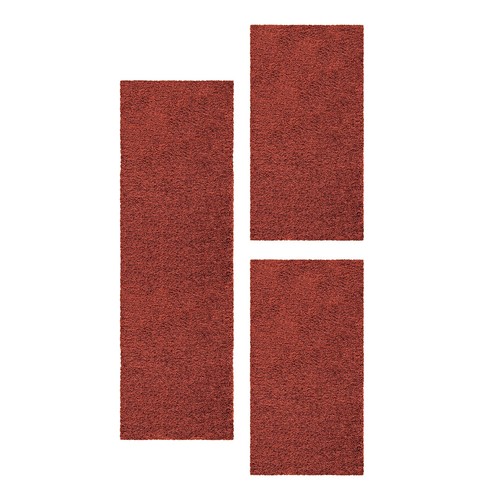 Einfarbig hochflor teppich - einfarbig,