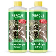 (19,95€/L) 2x 1 L Steinreiniger Extrem für Terrasse, Auffahrt, Pflaster, Gehwege