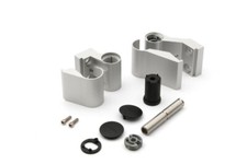 Schüco Aufsatztürband 279535 silber, 36 mm, nach innen oder außen öffnende Tür