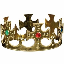 Krone Königskrone gold für