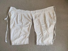 antike Damenunterhose / Brunzhose ca. 100 Jahre alt 
