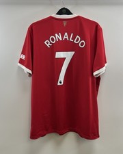 Manchester United Ronaldo 7 Home Fußball Trikot 2021/22 Erwachsene (XXL) Adidas H456