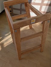 FabiMax Holz Hochstuhl Lernstuhl Lernturm - ECO Natur - aus Erle und Birke