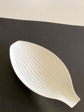 Rosenthal Tapio Wirkkala Schale Konfektschale Keksschale weiß 27 x 13,5 cm