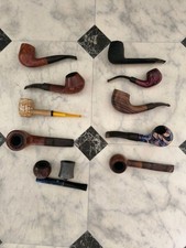 10 gebrauchte Pfeifen Zum Aufarbeiten Oldenkott, Lorenzo, Chacom,... 