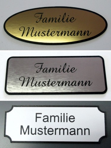 Türschild klingelschild - türschild,