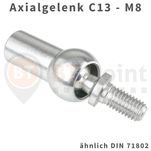 Axialgelenk c13 din71802 - axialgelenk,