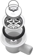 Syphon / Wasserabfluss 90° Winkel - 25 mm - Spüle Wohnmobil, Wohnwagen, Camping