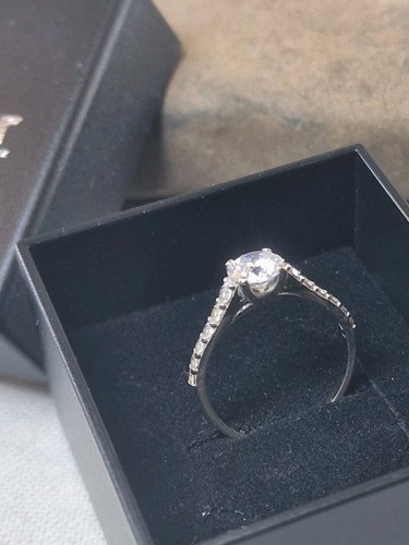 Ring weißgold 333 - weißgold,
