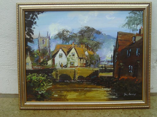Vintage impressionist style - vintage,