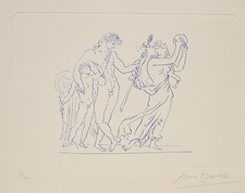 Arno Breker/Farbradierung/