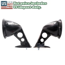 Black Fender Mirror Pair Fit
